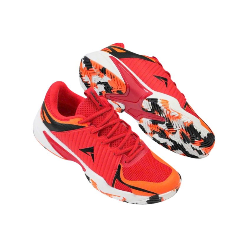 Giày Pickleball Kaiwin Balance Đỏ Cam – Năng Động & Thời Trang