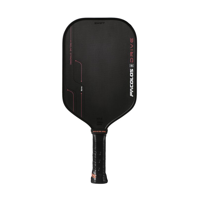 Vợt Pickleball Facolos Drive Swift Đen Đỏ – Sức Mạnh & Đẳng Cấp Cho Người Chơi Hiện Đại