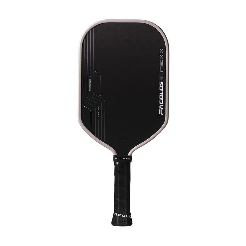 Vợt Pickleball Facolos Nexx Đen Bạc – Sang Trọng & Hiện Đại