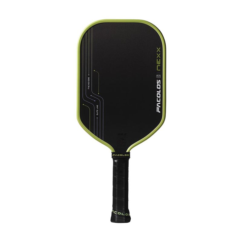 Vợt Pickleball FACOLOS NEXX Đen Xanh Chuối - Sức Mạnh Chuẩn Xác, Thiết Kế Thời Thượng