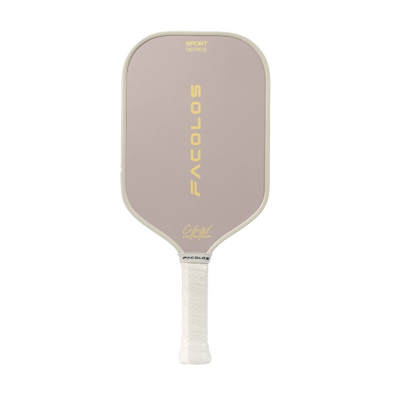 Vợt Pickleball Facolos Sport Series 2025 Màu Nâu Be Vàng Nhạt