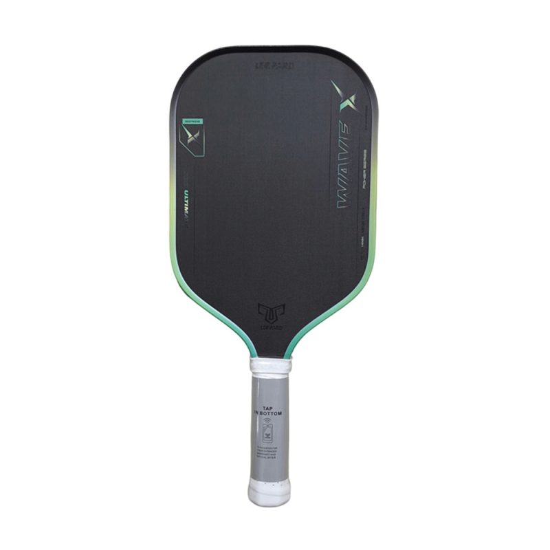 Vợt Pickleball Leopard Wave X Đen Xanh – Thiết Kế Hiện Đại, Tối Ưu Trải Nghiệm