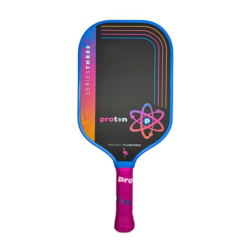 Vợt Pickleball Proton 3 Flamingo Đen Tím – Sự lựa chọn hoàn hảo cho người yêu thể thao năng động