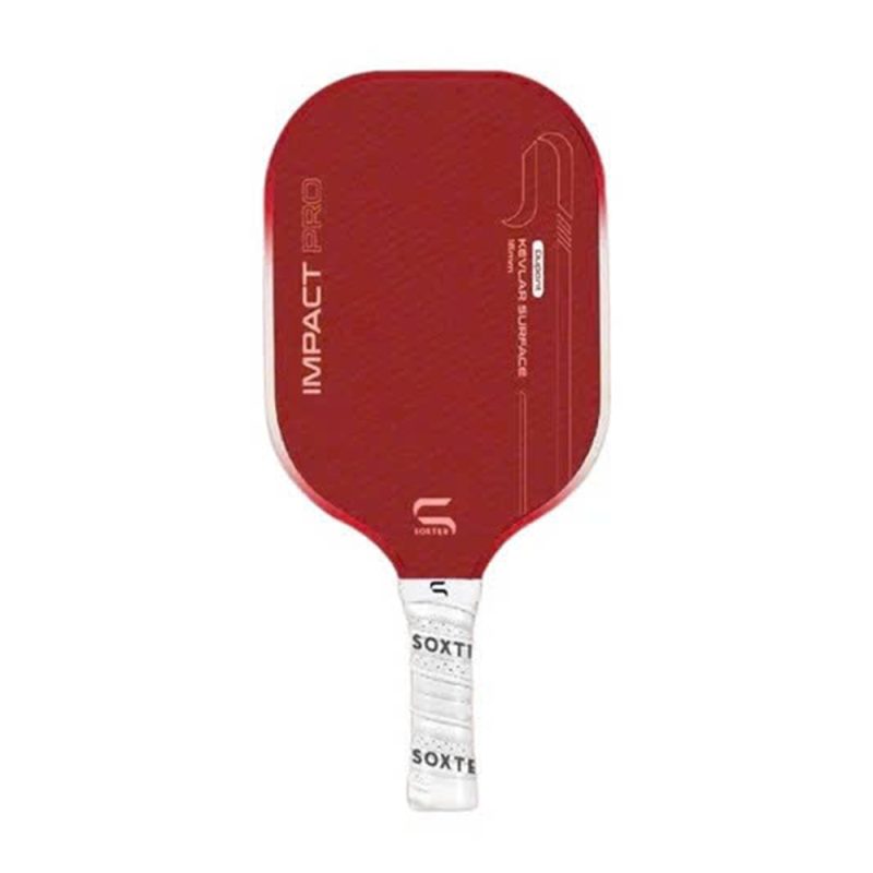 Vợt Pickleball Soxter Impact Pro Đỏ - Thiết Kế Năng Động, Hiện Đại