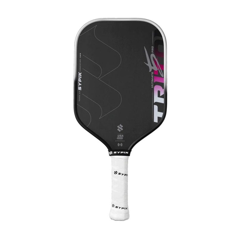 Vợt Pickleball Sypik Triton 5 Đen Bạc – Sang Trọng, Mạnh Mẽ & Chuẩn Thể Thao