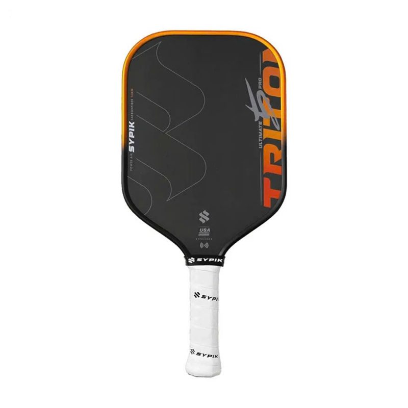 Vợt Pickleball SYPIK Triton 5 Đen Cam – Thiết Kế Chuyên Nghiệp, Đẳng Cấp Vượt Trội