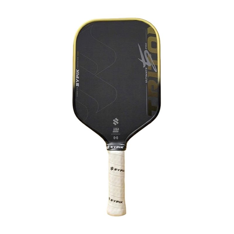 Vợt Pickleball Sypik Triton 5 Đen Vàng – Đẳng Cấp Sang Trọng, Chinh Phục Mọi Trận Đấu